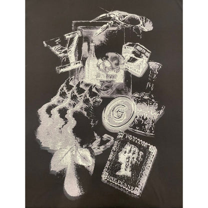 Ground Y COTTON JERSEY CHAOS T-SHIRT