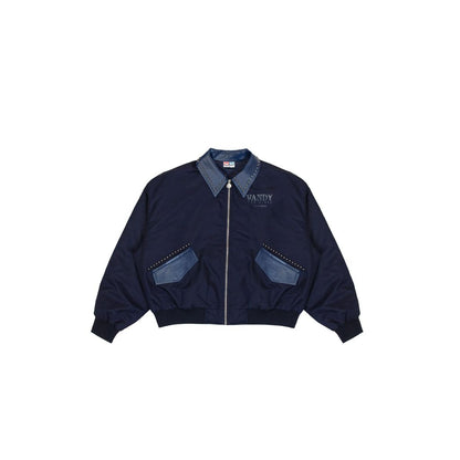 VANDY THE PINK Nylon Bomber jacket
