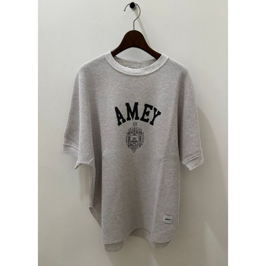 Americana アメリカーナ ビッグ ワッフル バック ガゼット ショートスリーブ プルオーバー 25SS BRF-M-767A/4