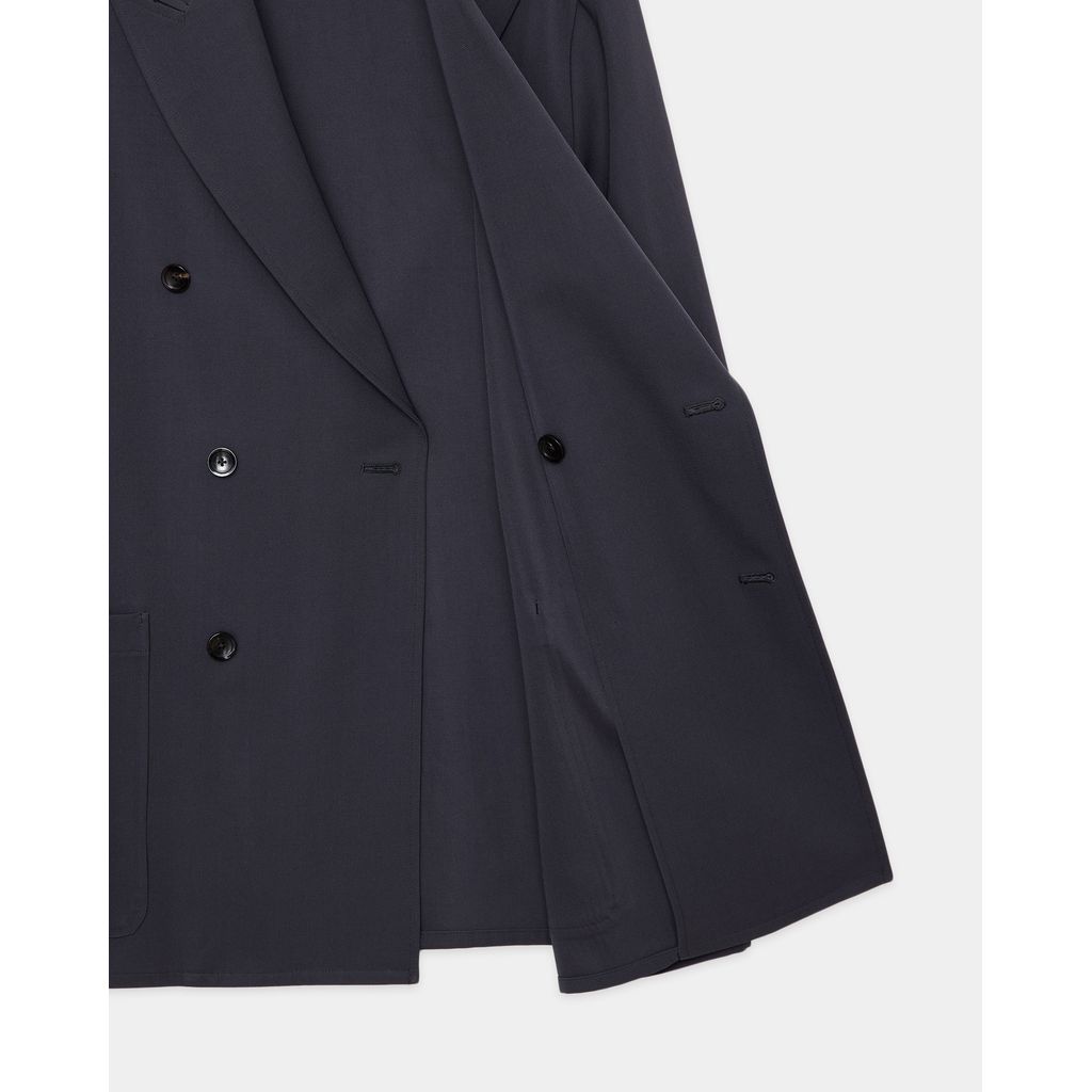 marka 2/60 Washer Wool Gabardine W.B Jacket Loose Fit