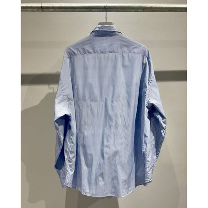 PORTER CLASSIC ROLL UP STRIPE SHIRT