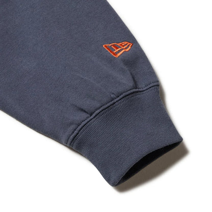 NEW ERA 長袖 オーバーサイズド コットン Tシャツ Tagging スレートグレー