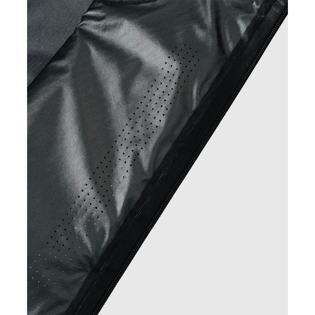 DESCENTE ALLTERRAIN Vegan Leather Hard Shell Jacket