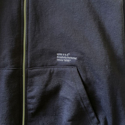 MINE  “Simplicity Perfected” ZIP-UP HOODIE