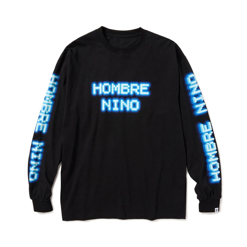 HOMBRENINO L/S PRINT TEE (RETRO)