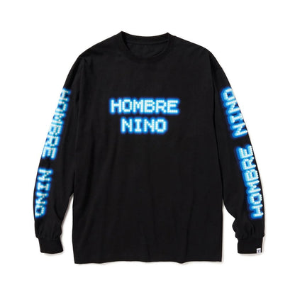 HOMBRENINO L/S PRINT TEE (RETRO)