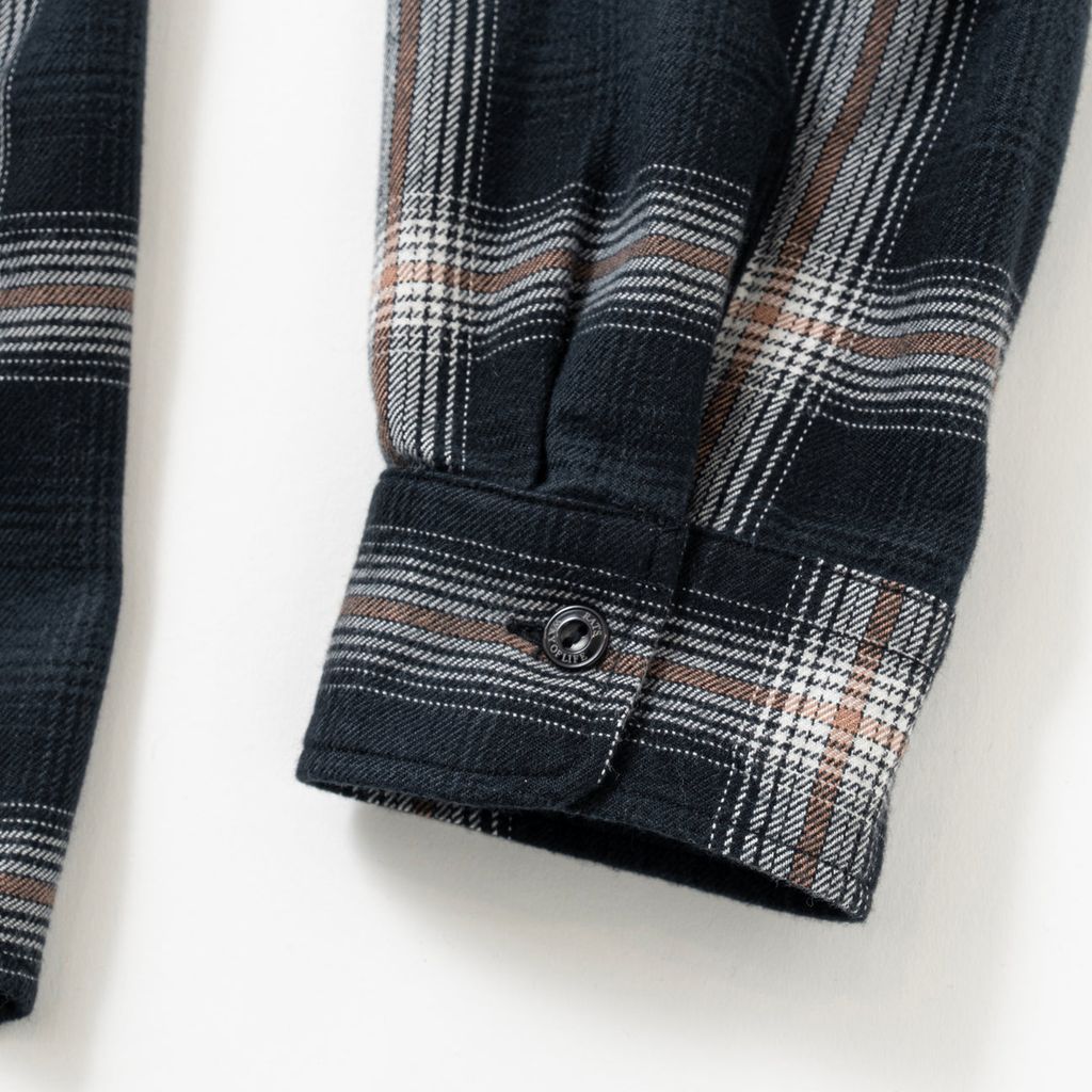 RATS COTTON RAYON CHECK SHIRT