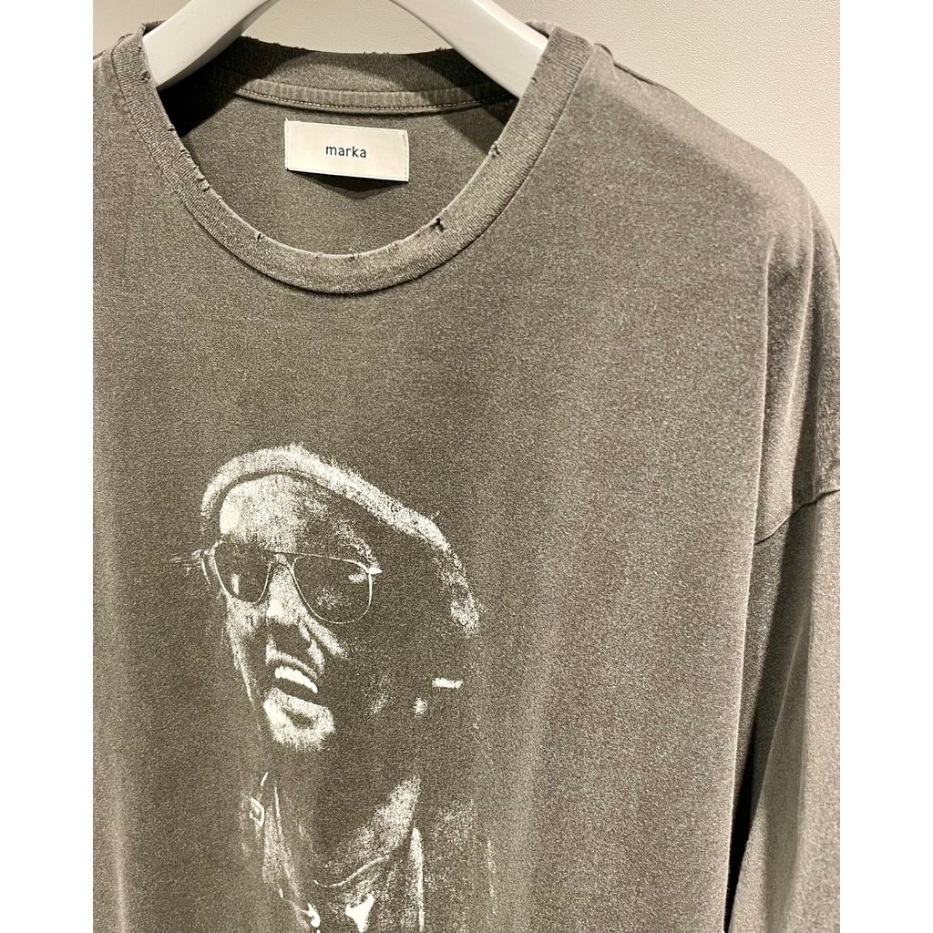 MARKA × LINEAGE CORE DAMAGE PRINT TEE