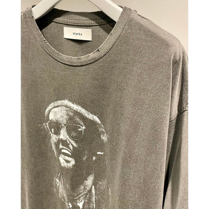 MARKA × LINEAGE CORE DAMAGE PRINT TEE