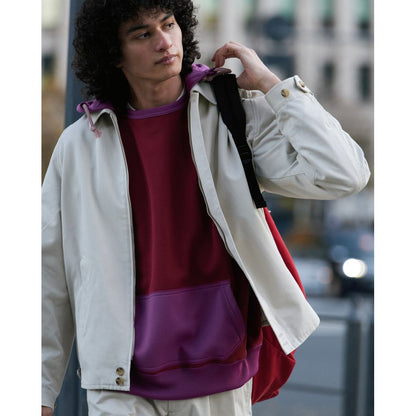 FOUNDOUR T/C TWILL ZIP UP BLOUSON