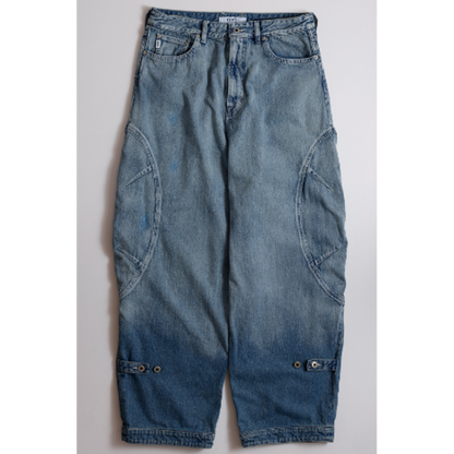 FDMTL FA26PN19U DENIM T-FORM PANTS 3YR WASH