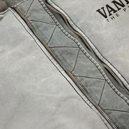 VANDY THE PINK Washed Vintage Bomber （WASHED HEATHER GREY）
