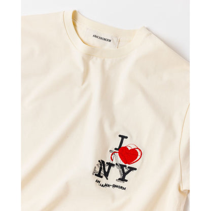 ANACHRONORM ANNK006 ICON THREADS GLITCH EMBROIDERY S/S T-S