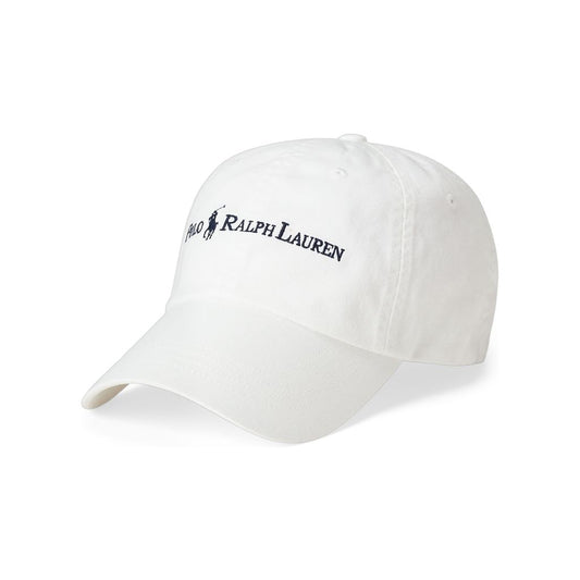 POLO RALPH LAUREN  コットン ツイル ボール キャップ(WHITE)