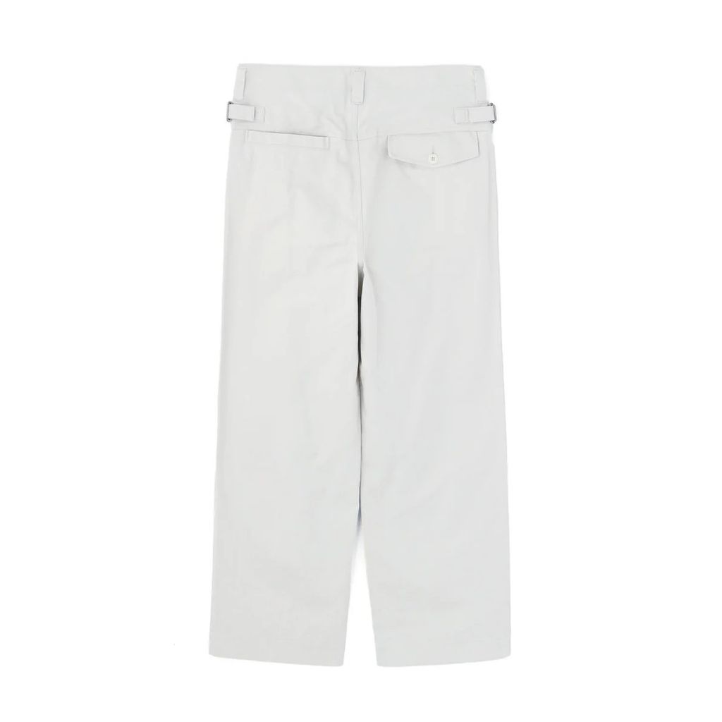 MHL. ORGANIC COTTON CHINO TWILL TROUSERS