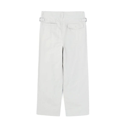 MHL. ORGANIC COTTON CHINO TWILL TROUSERS
