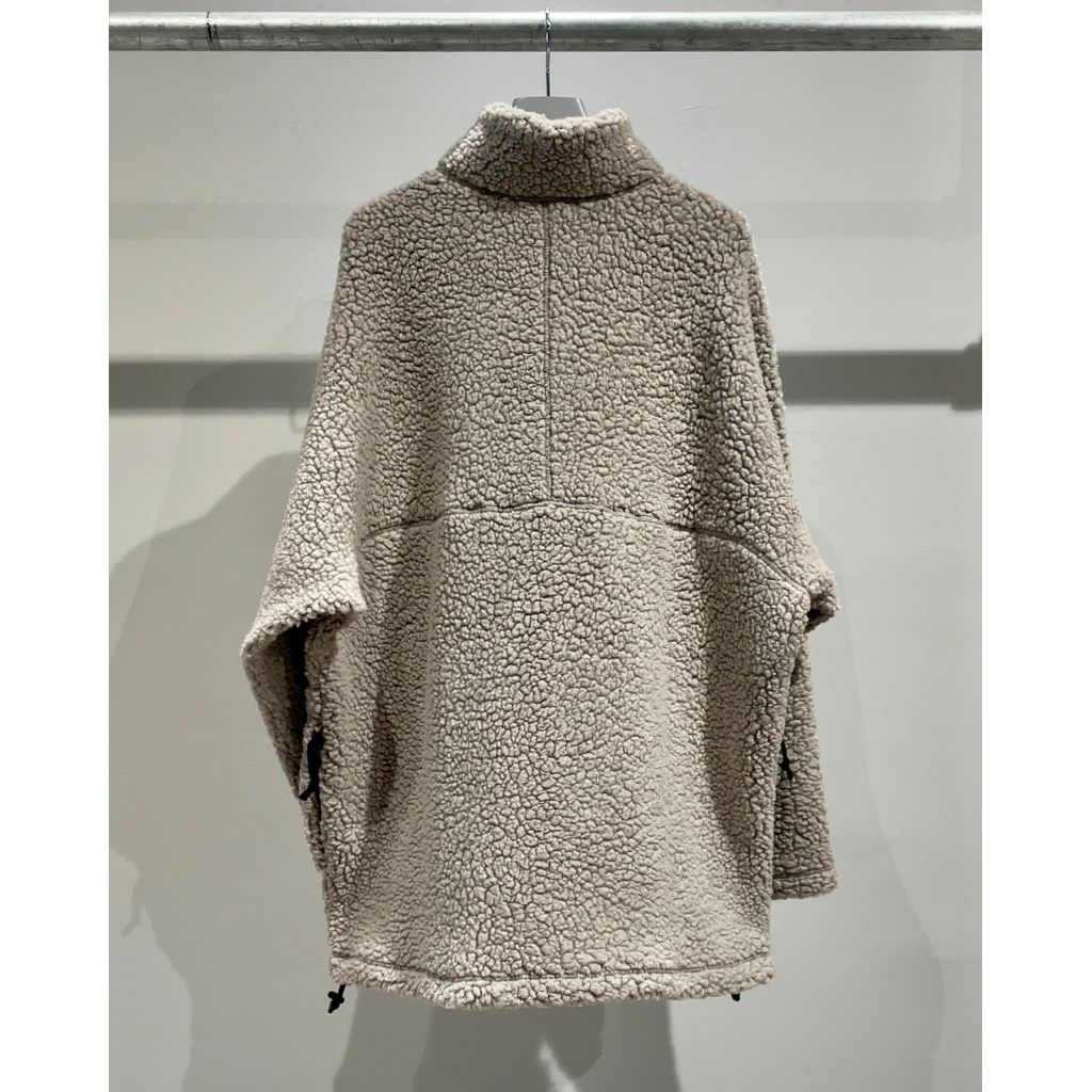 COMME des GARCONS HOMME コットンウールボア ブルゾン（L.GREY）