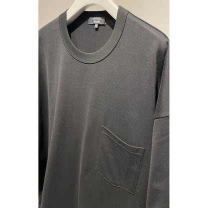 COMME des GARCONS HOMME コットン天竺 スピンドル LOGO TEE（BLACK）