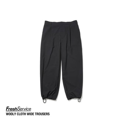 FreshSevice "WOOLY CLOTH WIDE TROUSERS"