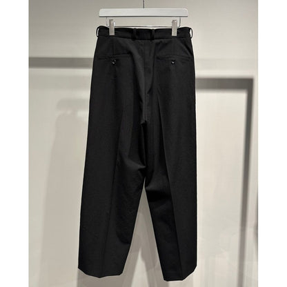 Wool Gabardine Trousers