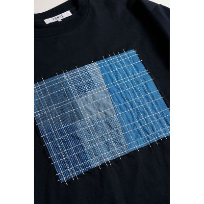 FDMTL SASHIKO PATCHWORK TEE