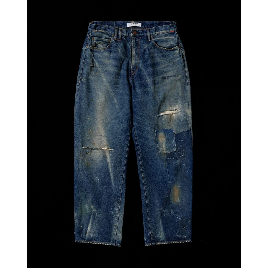 ANACHRONORM REMAKED 80's WIDE 5P DENIM PANTS