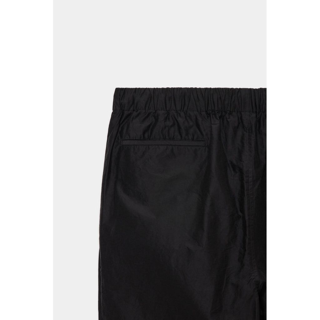 MARKA ORGANIC COTTON SILK HIGH COUNT TYPEWRITER COCOON WIDE EASY PANTS