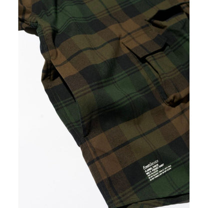 FreshService "FLANNEL CHECK MULTI POCKET SHIRT"
