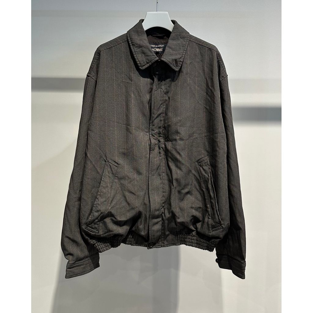 COMME des GARCONS HOMME POLYESTER BROUSON JACKET（BROWN）
