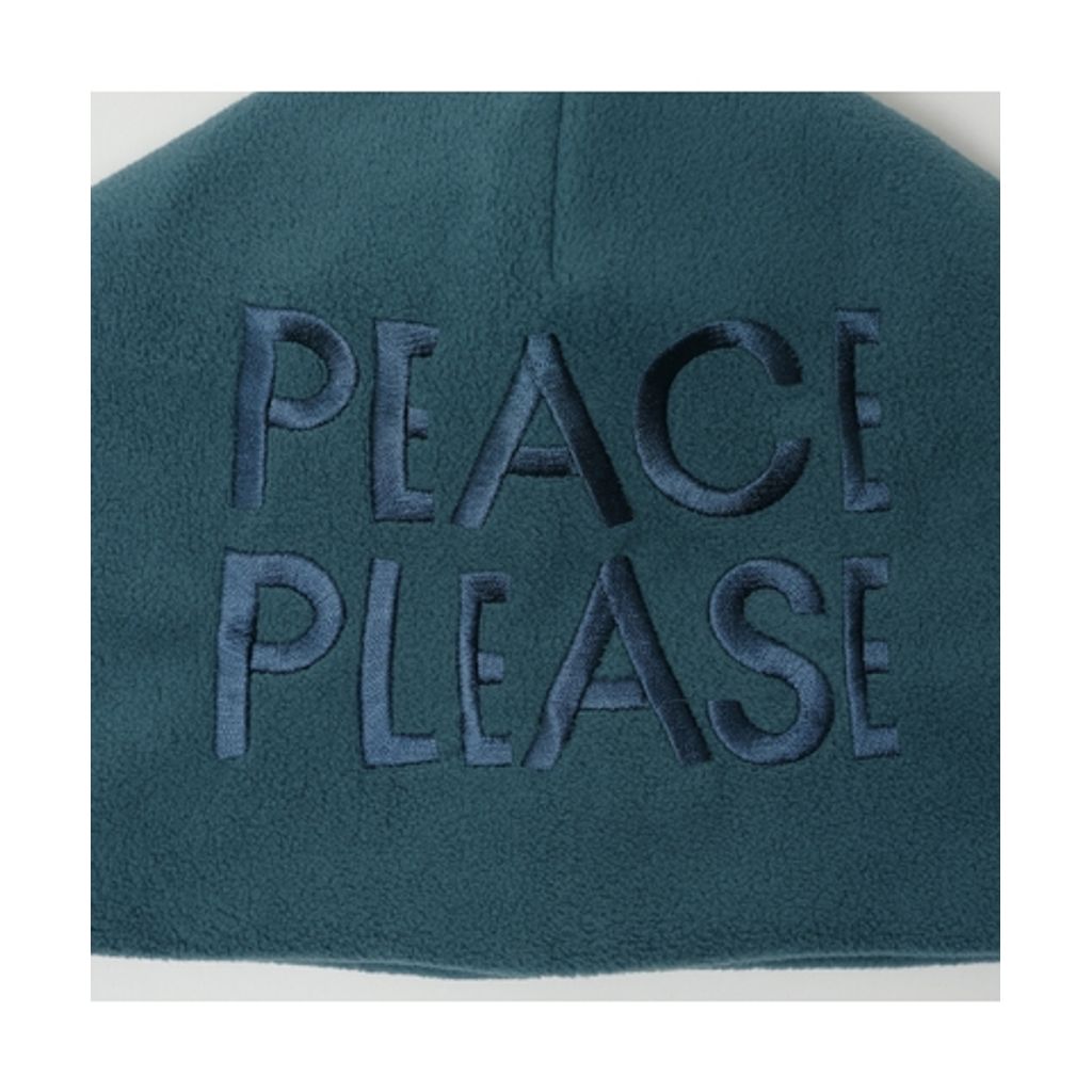 GARBAGE FLEECE BEANIE（PEACE PLEASE）