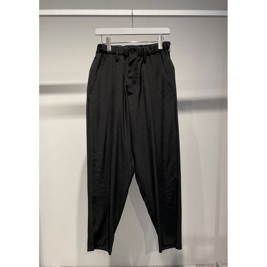 Y's for men TA TUXEDO PANTS WITH WAIST STRING