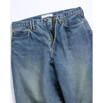 ANACHRONORM CONTEXT-003N 80's WIDE 5P PANTS FIVE YEARS WASH