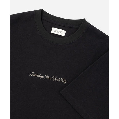 SATURDAYS NEW YORK CITY Pique Logo Standard SS Tee BBM26250