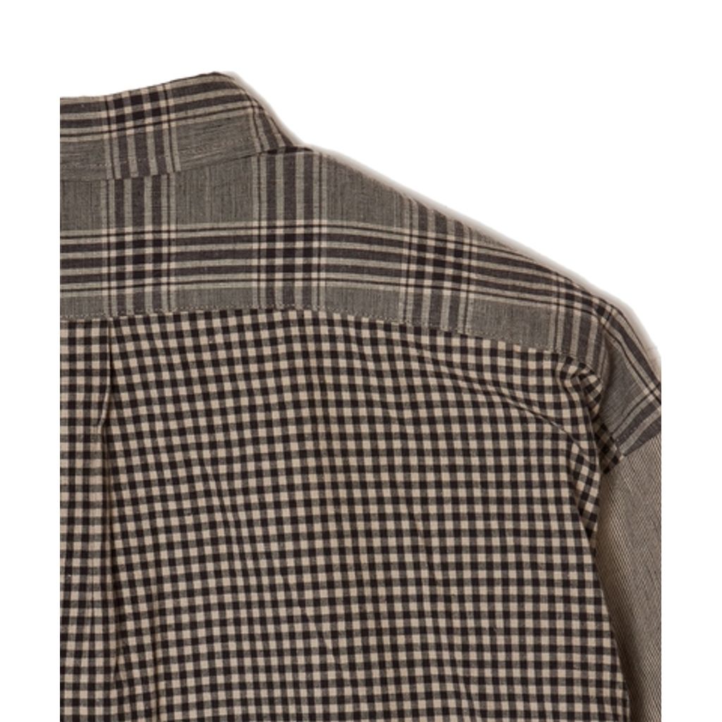 SUGARHILL CS LINEN BIG SHIRT CRAZY PATTERN