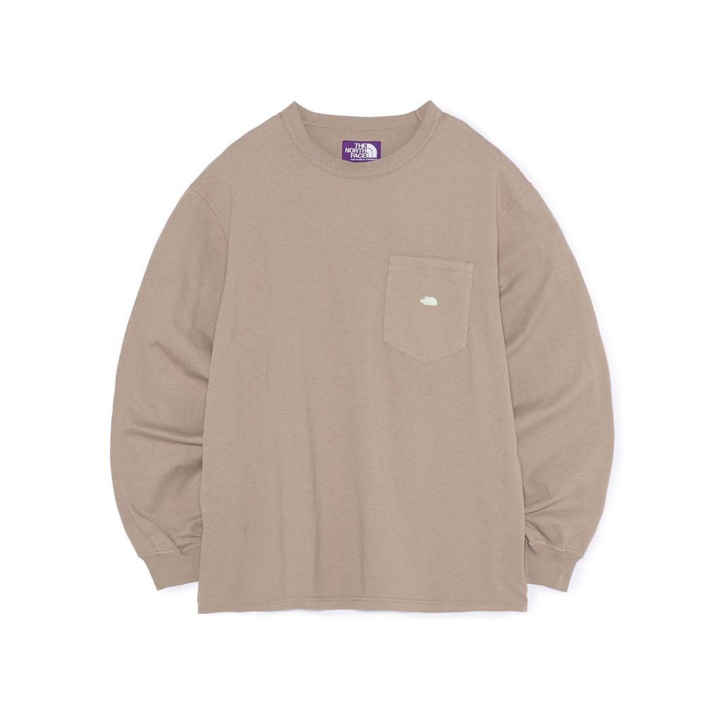 THE NORTH FACE Purple Label 8oz Field Long Sleeve Pocket Tee