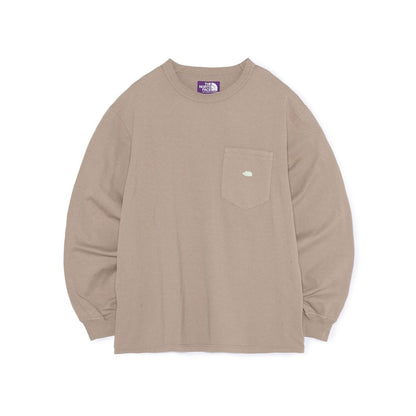 THE NORTH FACE Purple Label 8oz Field Long Sleeve Pocket Tee