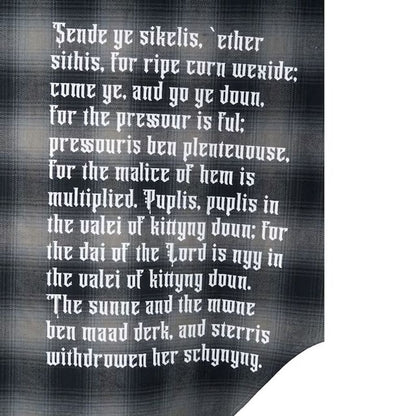 beauty:beast Ombre Check SUPER LONG SHIRT JKT (GRAY CKECK)