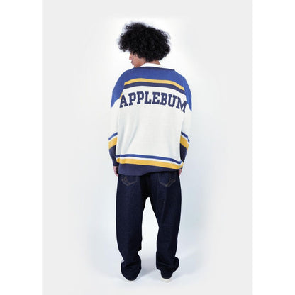 APPLEBUM HOCKEY JERSEYS KNIT SWEATER / 2520505