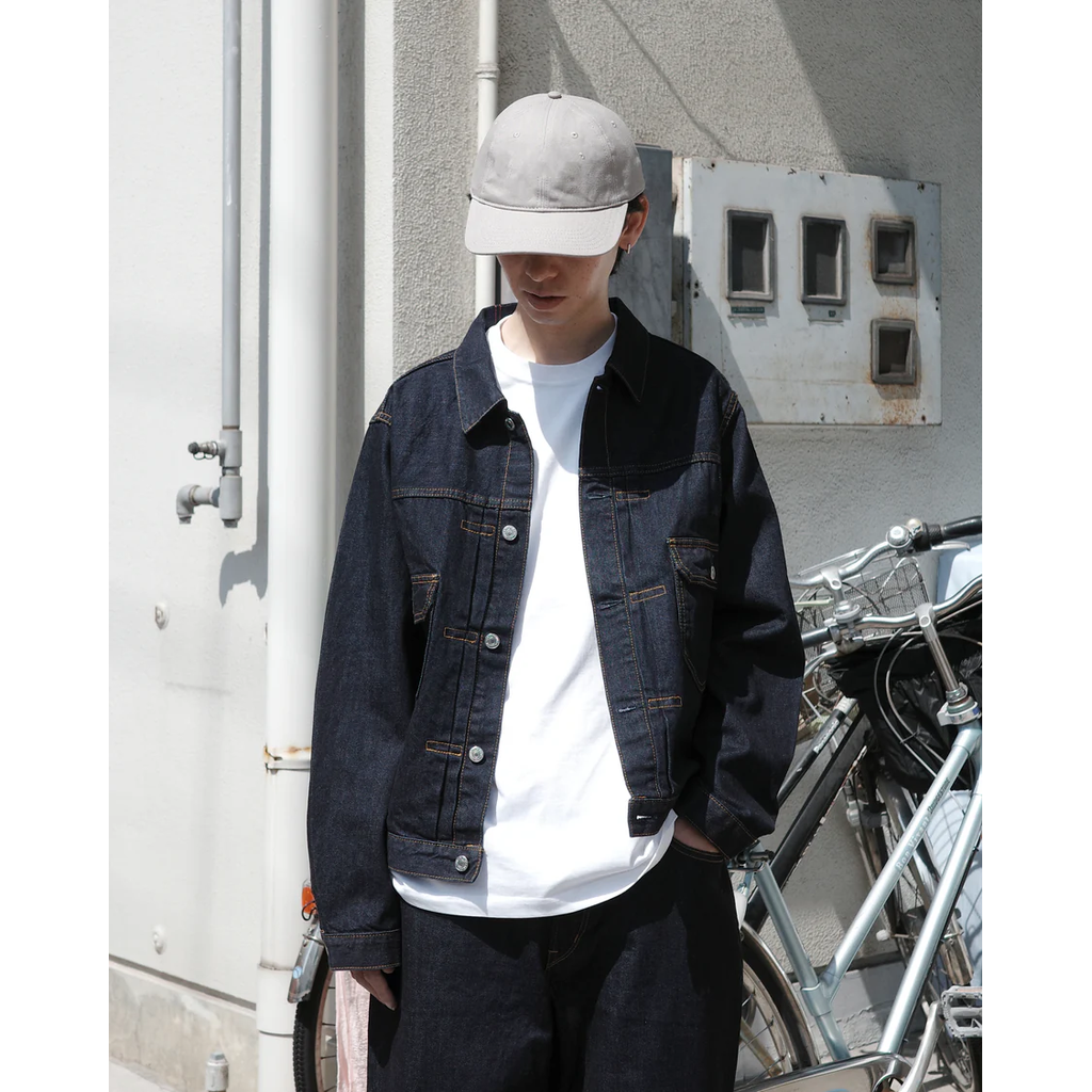 ANACHRONORM  DOUBLE POCKET DENIM JACKET INDIGO