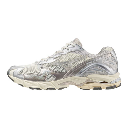 MIZUNO WAVE RIDER 10 （オフホワイト×ライトベージュ×シルバー）