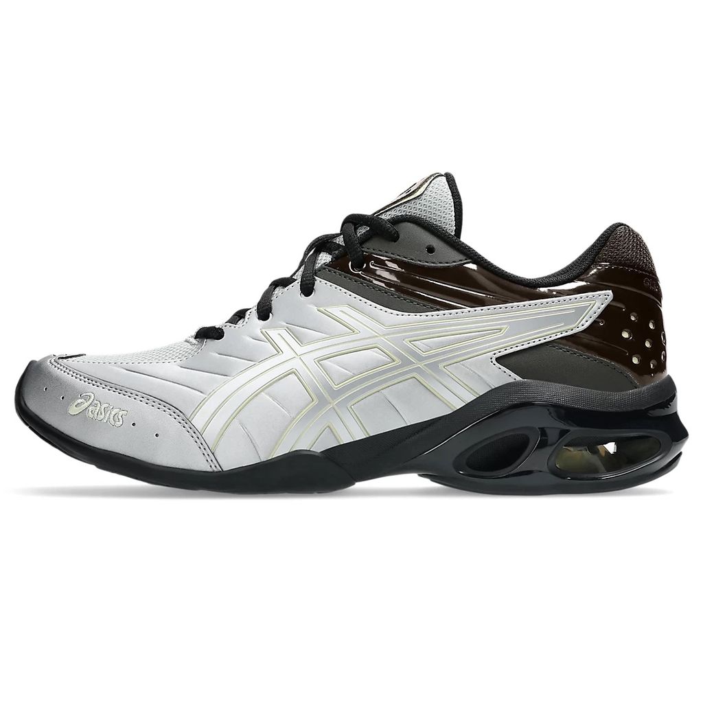 ASICS GEL-KINETIC FR (Pure Silver/Black Coffee)