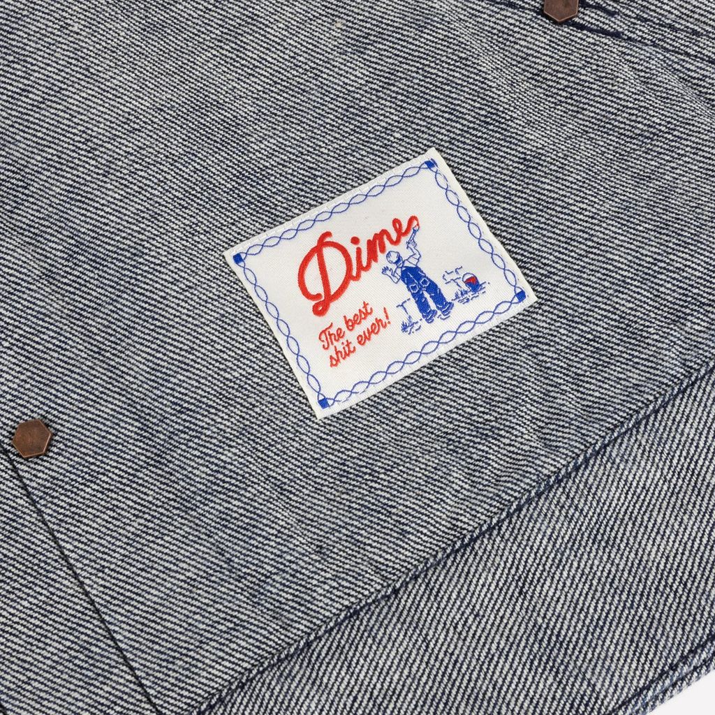 Dime Pleated Denim Jacket