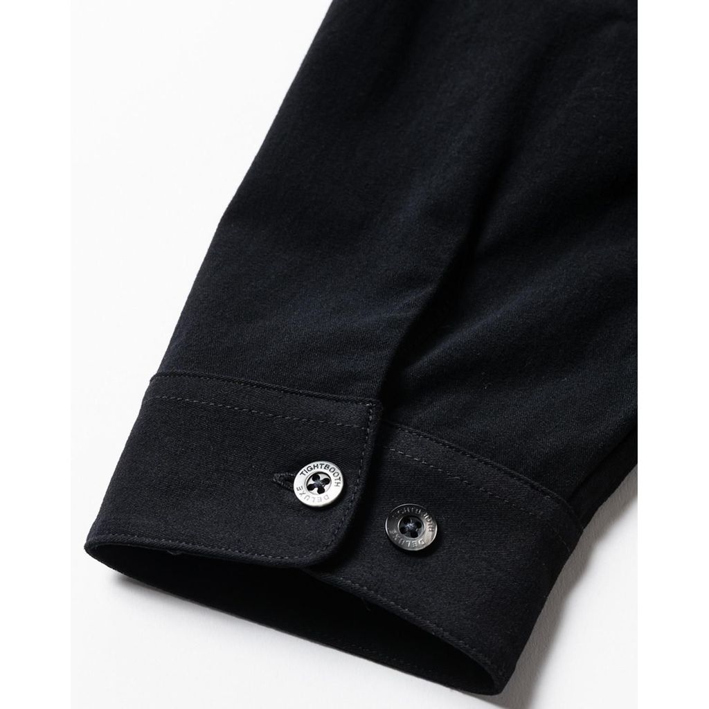 TIGHTBOOTH FLANNEL SKIPPER SHIRT - TIGHTBOOTH x DELUXE