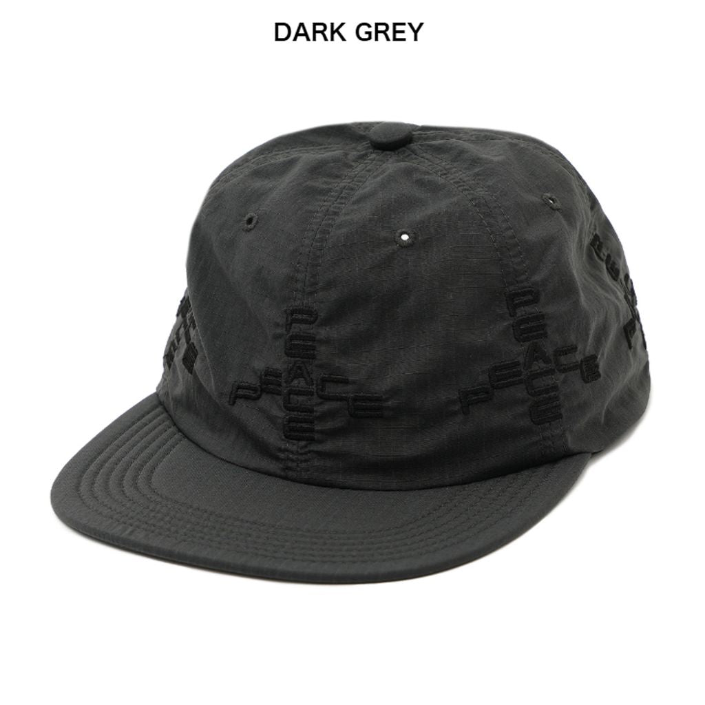GARBAGE SOFT BRIM 6 PANEL CAP (MORE PEACE)