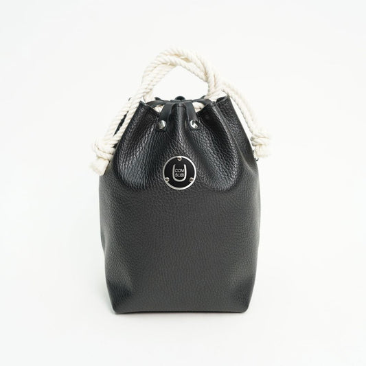 COMUSUBI (コムスビ) ／ COMUSUBI BAG "Leather" -BLACK-