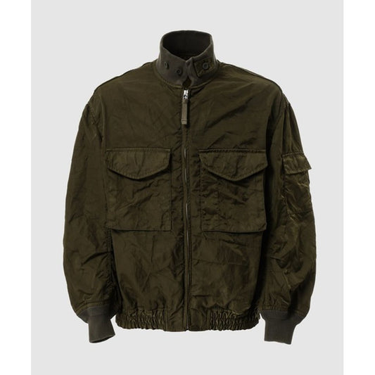 COMME des GARCONS HOMME GARMENT DYE MILITARY JACKET（OLIVE）
