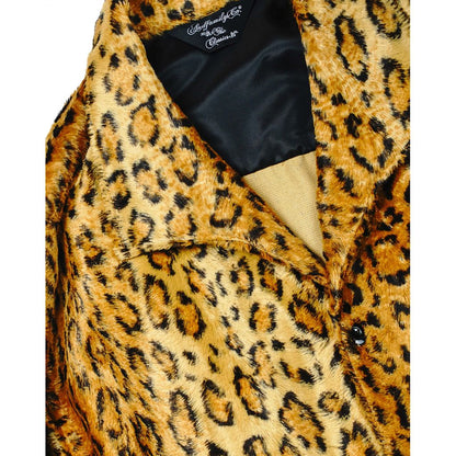 ANDFAMILYS Rayon Leopard Shaket