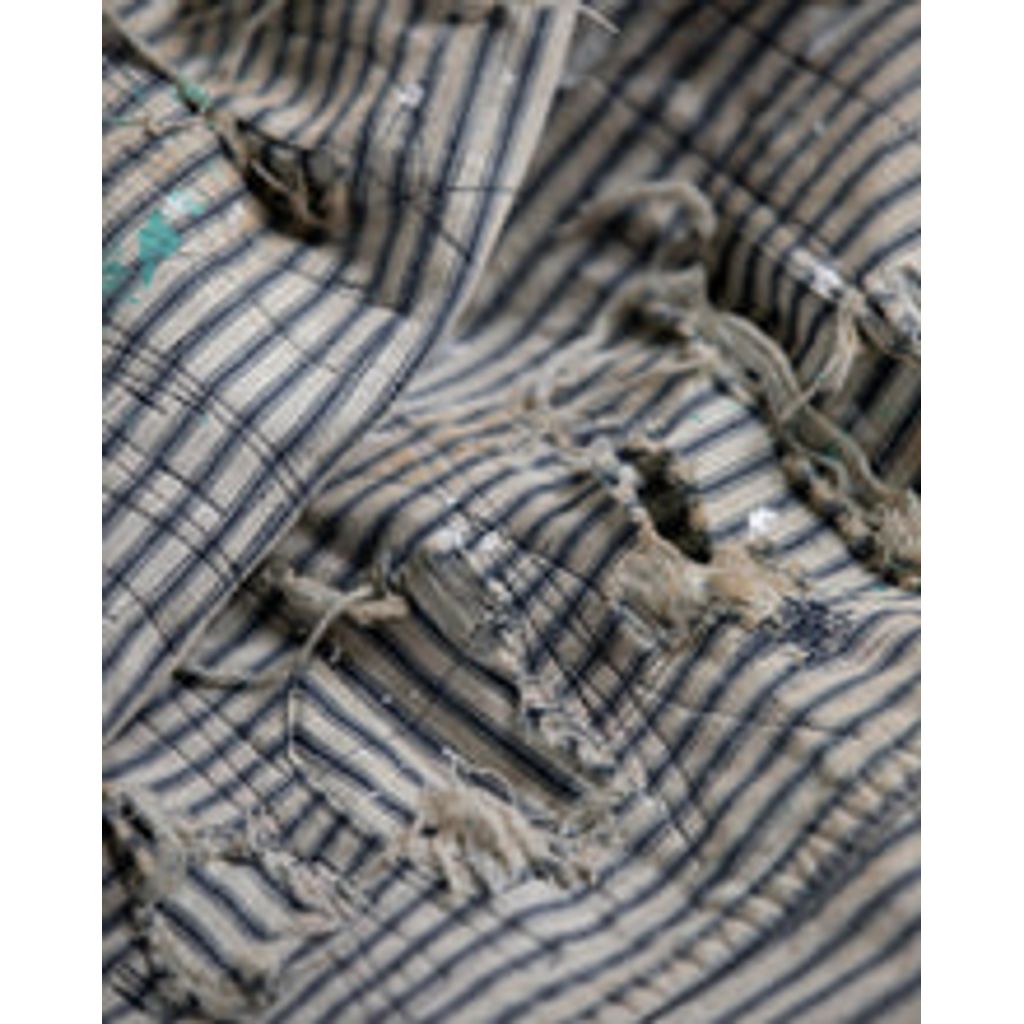 ANACHRONORM HICKORY REMAKED DOUBLEKNEE PAINTER PANTS HICKORY (REMAKE)