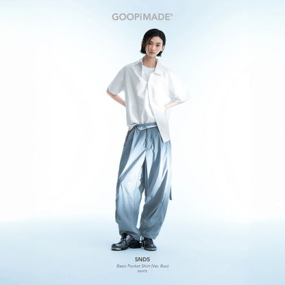 GOOPiMADE SND5 BASIC POCKET SHIRTS