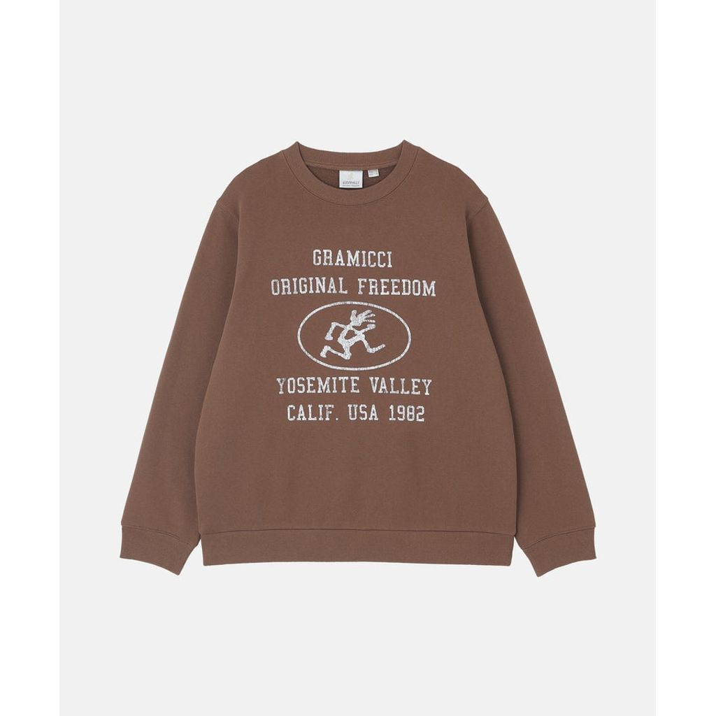 Gramicci YOSEMITE VALLEY SWEATSHIRT ヨセミテバレースウェットシャツ